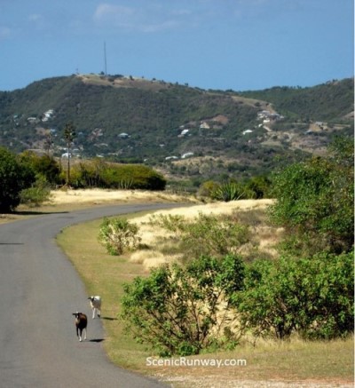 View of Antigua Countryside