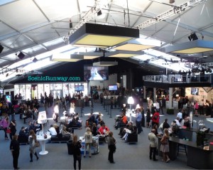 View from Top Level of TRESemmé Booth at Fashion Week Lincoln Center